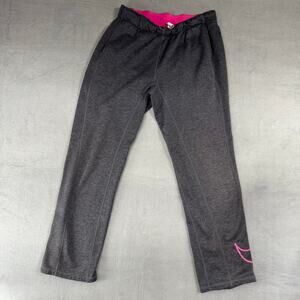 Nike Therma Fit Womens Track Pants Performance Leg Zip Warm Up Sweatpants M‎
